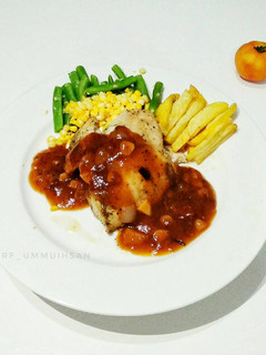 Foto resep Chicken Steak with Sauce BBQ