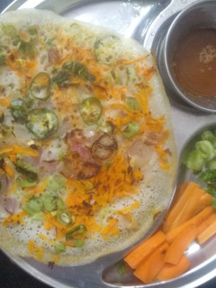 வெஜிடபிள் நெய் தோசை (Vegetable nei dosai recipe in tamil) செய்முறை முக்கிய புகைப்படம்