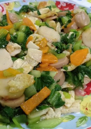Foto resep Tumis Pokchoy Telur Puyuh
