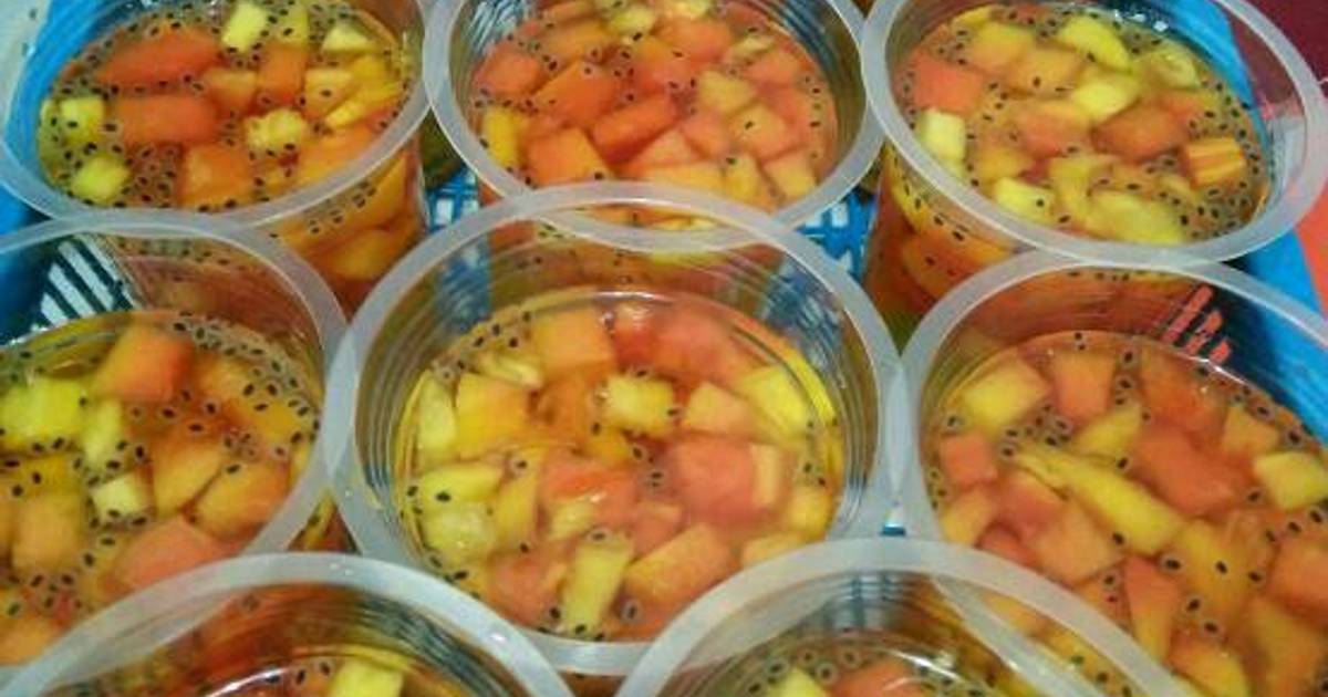 Resep Es Buah Seadanya Oleh Rachmalia Devinda Cookpad