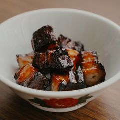 A picture of Pork char siew / BBQ pork belly (Simplified version).