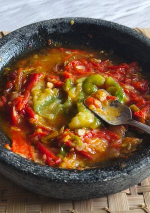 Foto resep Sambel Oyong / Gambas
