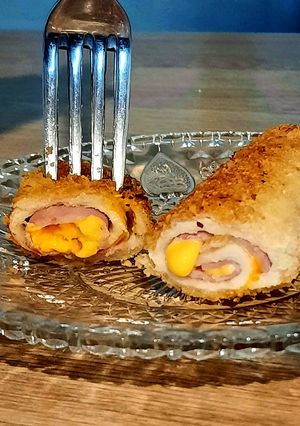 Une photo de Roulés de pain de mie