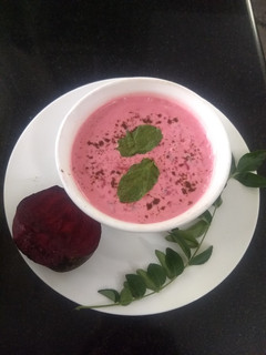 चुकंदर रायता (chukandar raita recipe in Hindi) रेसिपी मुख्य फोटो