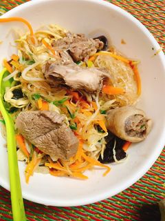 Hình của món Miến trộn.