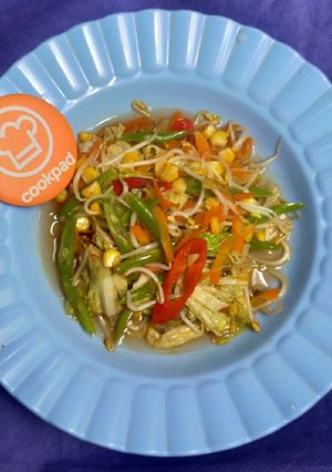 Foto resep Oseng sayur pelangi