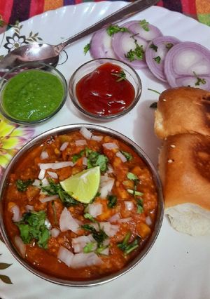 A picture of Pav Bhaji.
