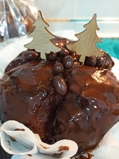 Una foto de Panettone de chocolate 🍫🍞 en Panificadora Lidl