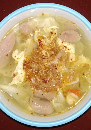 Foto resep Sup kubis