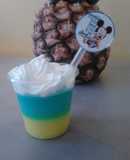 Gelatinas con crema italiana mi nieto