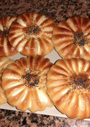 Una foto de Bollos rellenos con queso