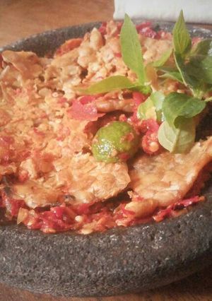 Foto resep Tempe Penyet Mercon