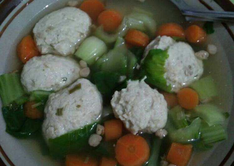 Bakso ayam keju ala debm