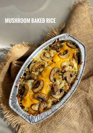 Foto resep Mushroom Baked Rice