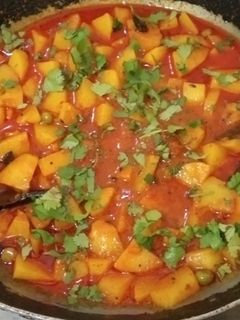 વટાણા બટેટા નું શાક રેસીપી મુખ્ય ફોટો