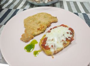 Foto principal de Milanesas con pizzetas de papas