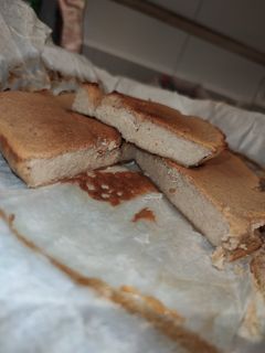 Una foto de Tarta de yogurt stracciatella 🍫🥛