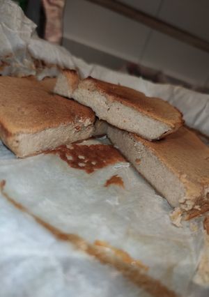 Una foto de Tarta de yogurt stracciatella 🍫🥛