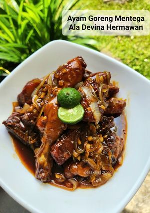 Foto resep Ayam Goreng Mentega Ala Devina Hermawan