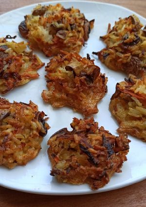 Una foto de Buñuelos de champiñones en Airfryer