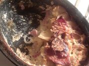 A picture of christmas leftovers