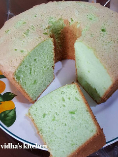 Foto resep Chiffon pandan