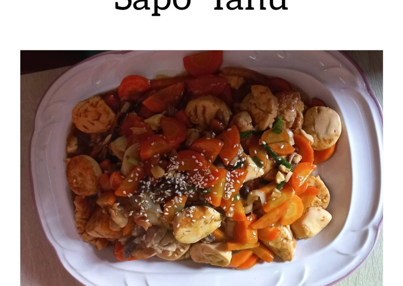 Sapo tahu campur aduk