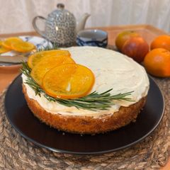 A picture of Orange Olive Oil Cake.