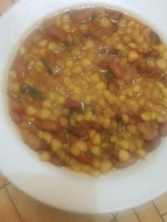 A picture of Githeri #mystaplefoodrecipecontest#4weekschallenge#.