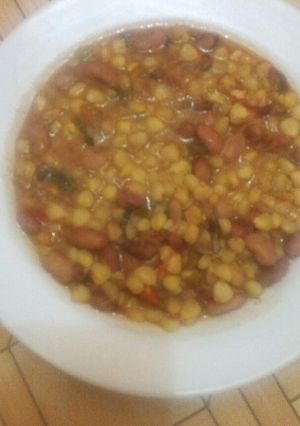 A picture of Githeri #mystaplefoodrecipecontest#4weekschallenge#.