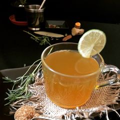 A picture of Rosemary Kadha / Immunity Booster Drink.