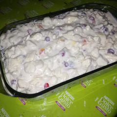 A picture of Heavy cream chaat.