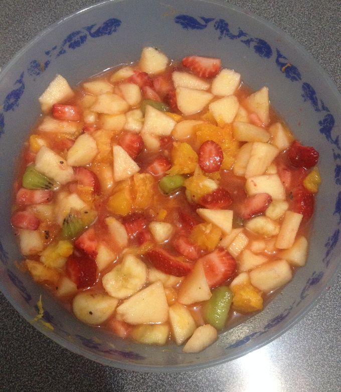 Una foto de Ensalada de Frutas