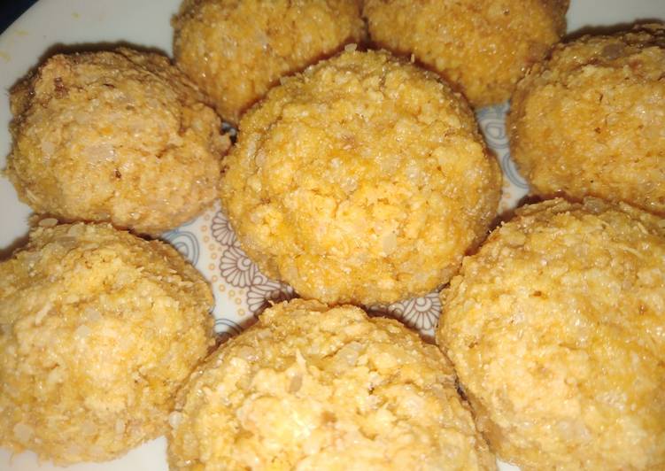 Coconut macarons😋without oven Coconut macarons😋without oven