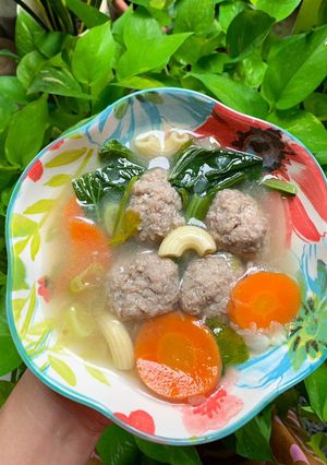 Foto resep Sup bola daging