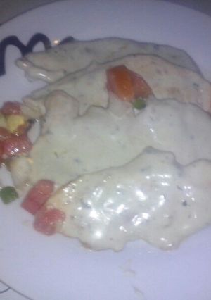 Foto principal de Pechuga de pollo en salsa roquefort