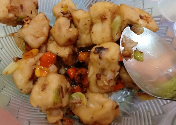 Cara Bikin Tahu bawang pedas Anti Gagal