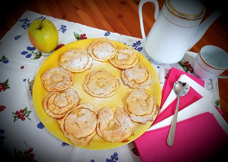 Frittelle di mele cotte al forno