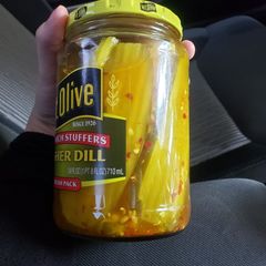 A picture of Quick and easy pickles with a twist.