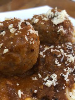 Una foto de Albóndigas para Pastas a la Sonorense