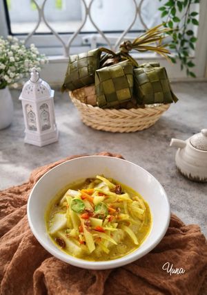 Foto resep Ketupat Sayur
