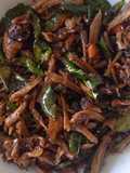 Oseng Teri Cabe Ijo