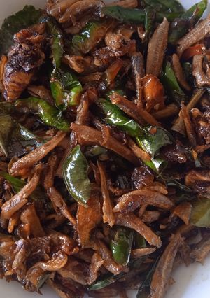 Foto resep Oseng Teri Cabe Ijo