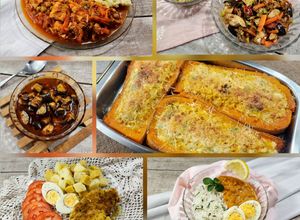 Una foto de ⏳Batch cooking #3 ⏳ 5 platos COMPLETOS en 3 horas ⏳ Meal prep #Singluten para #freezar o #guardar⏳