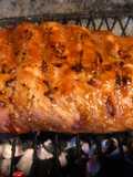 Costillar de cerdo con salsa Barbacoa