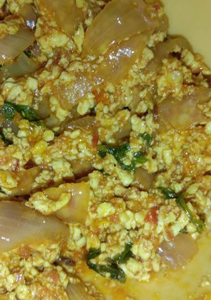 A picture of Paneer bhurji.