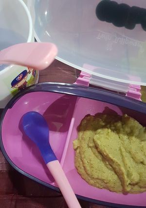 Foto resep MPASI 6 Bulan 24 Hari (Pagi)