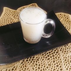 A picture of Dragon Fruit juice 🥤 Dragon Fruit milkshake 😋.