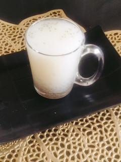 A picture of Dragon Fruit juice 🥤 Dragon Fruit milkshake 😋.