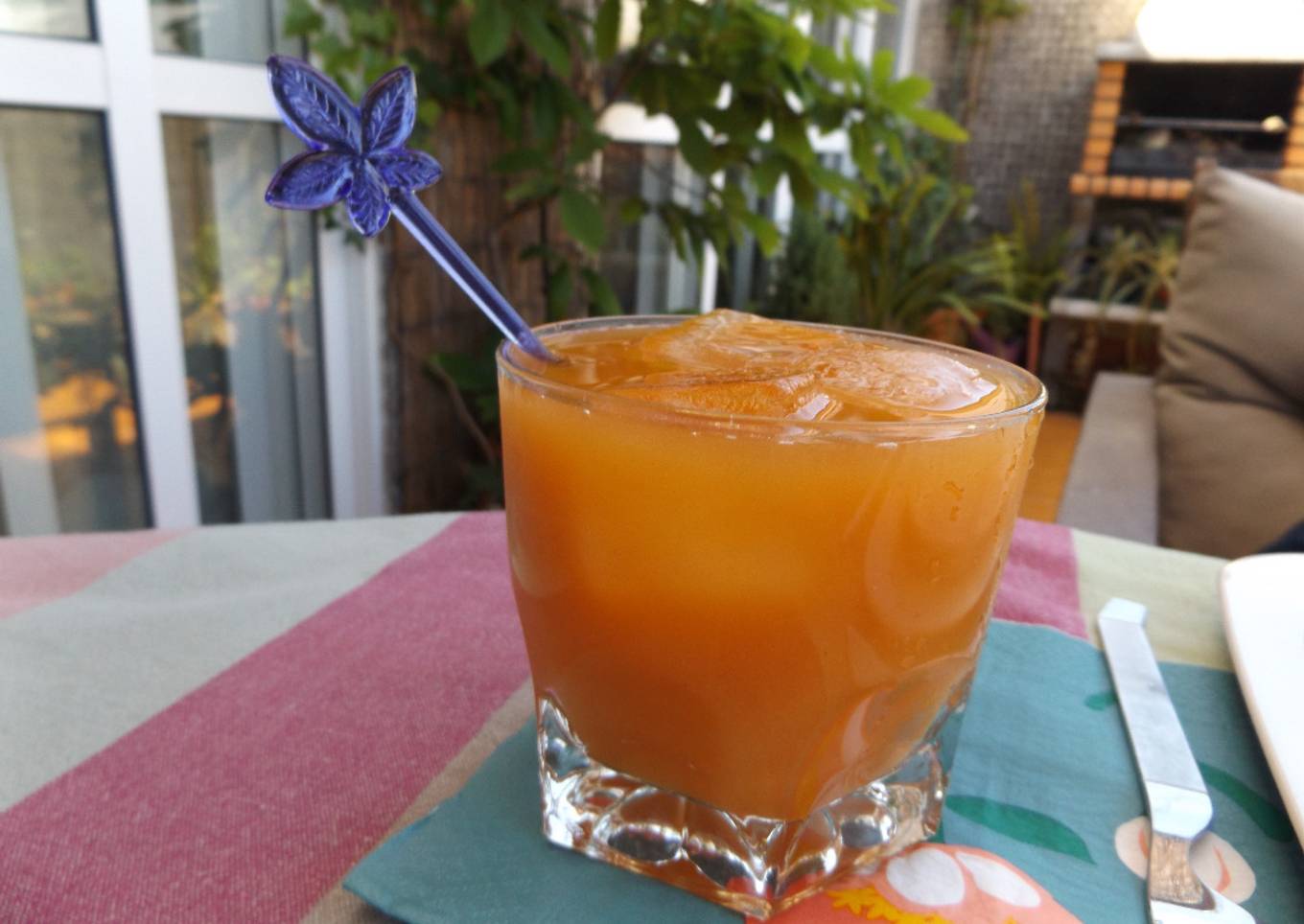 Smoothie de fruta y verdura